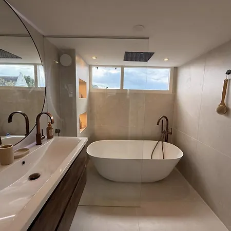 アパート Luxury 3br Penthouse Loft With Rooftop Terrace Near Museum Quarter アムステルダム