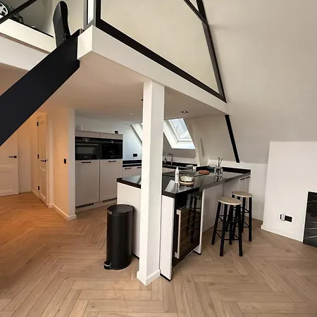 Luxury 3br Penthouse Loft With Rooftop Terrace Near Museum Quarter * アムステルダム