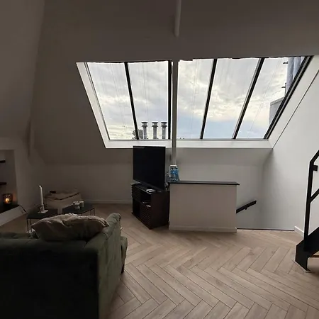 Luxury 3br Penthouse Loft With Rooftop Terrace Near Museum Quarter Lägenhet