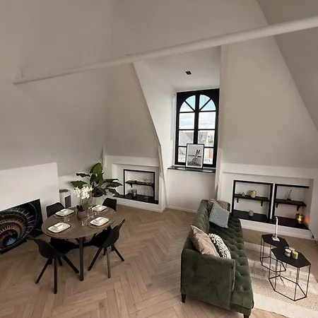 アパート Luxury 3br Penthouse Loft With Rooftop Terrace Near Museum Quarter