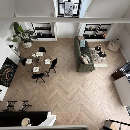 公寓 Luxury 3br Penthouse Loft With Rooftop Terrace Near Museum Quarter In *